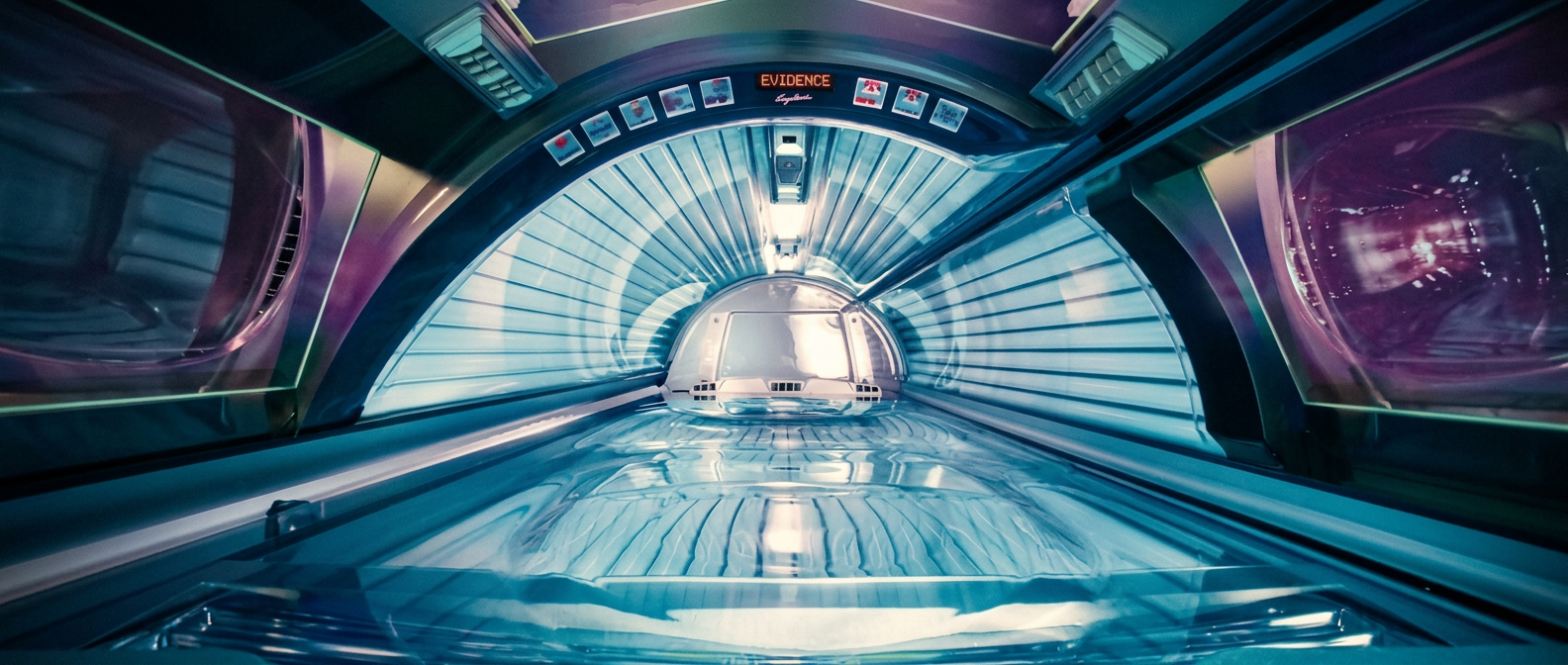 Concept render of a refit Express Tanning interior
